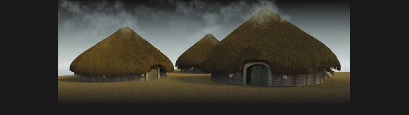 iron age roundhouse at whithorn